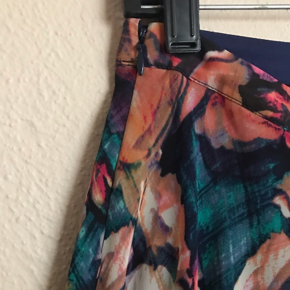 Watercolor Floral Maxi Skirt - Picture 5 of 6